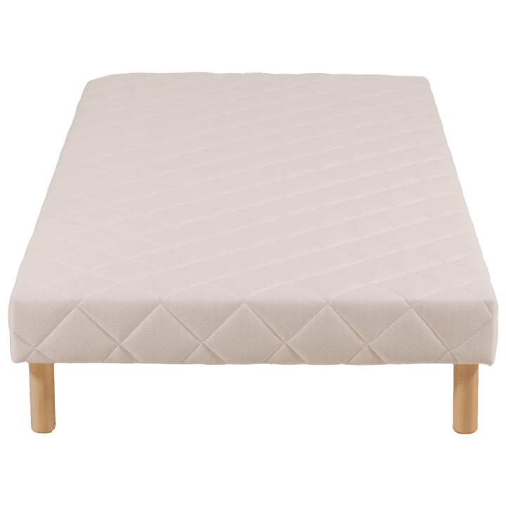 Sommier tapissier 90 x 190cm Beige Cansas