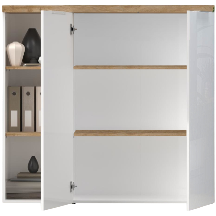 Commode 2 portes Easy - bianco et cadiz
