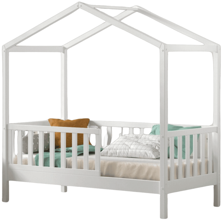 Lit Junior DALLAS 70 x 140 cm Blanc