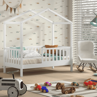 Lit Junior DALLAS 70 x 140 cm Blanc