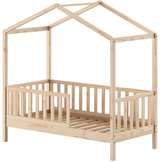 Lit junior Dallas 70 x 140 cm Naturel