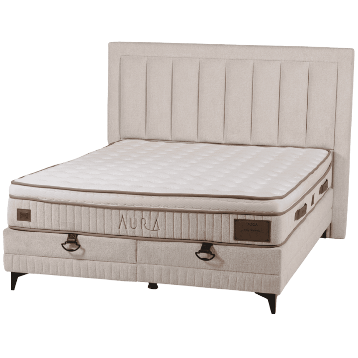 Lit boxspring 180 cm Aura avec coffre