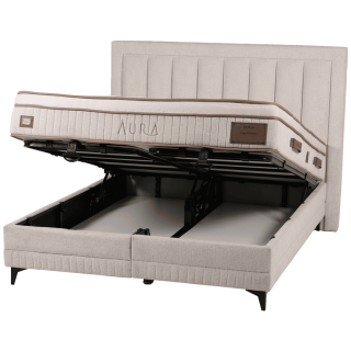 Lit boxspring 180 cm Aura avec coffre