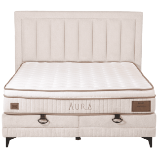 Lit boxspring 180 cm Aura avec coffre