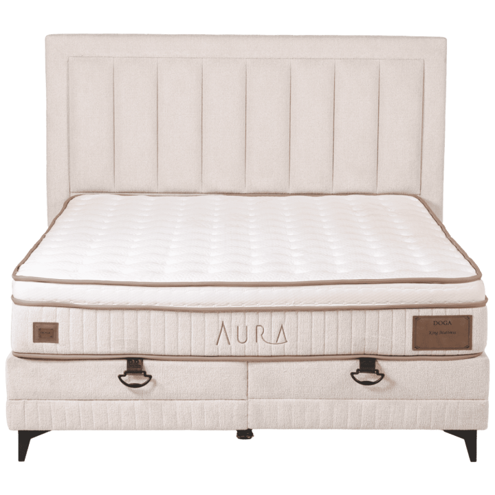 Lit boxspring 180 cm Aura avec coffre
