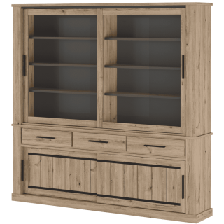 Vitrine Kurt 220 cm
