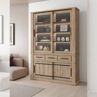 Vitrine Kurt 145 cm