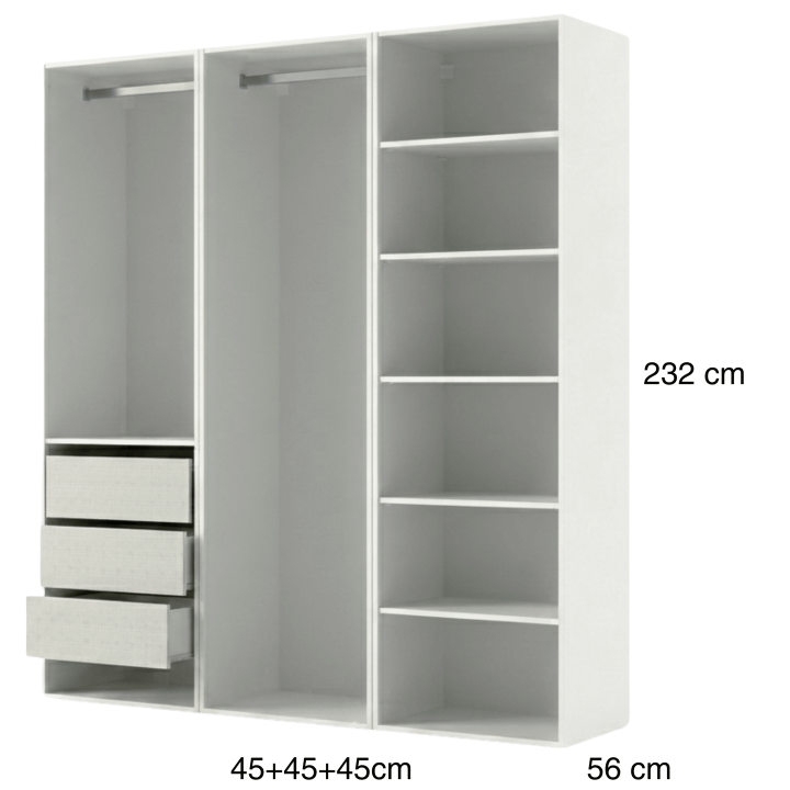 Dressing Casa 135 cm