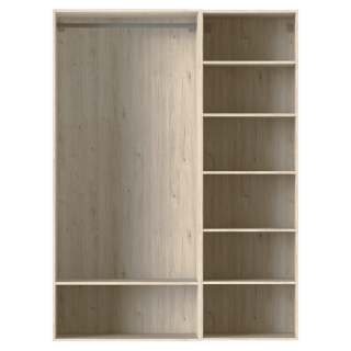 Dressing Casa 135 cm Chêne hickory