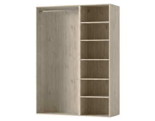Dressing Casa 135 cm chêne Hickory