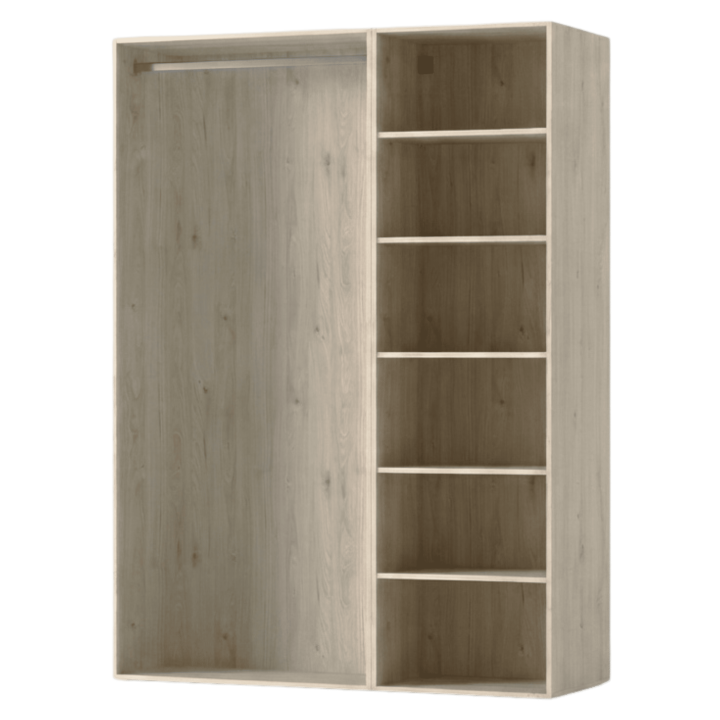 Dressing Casa 135 cm chêne Hickory