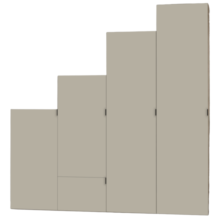 Dressing Casa Escalier 240 cm Blanc