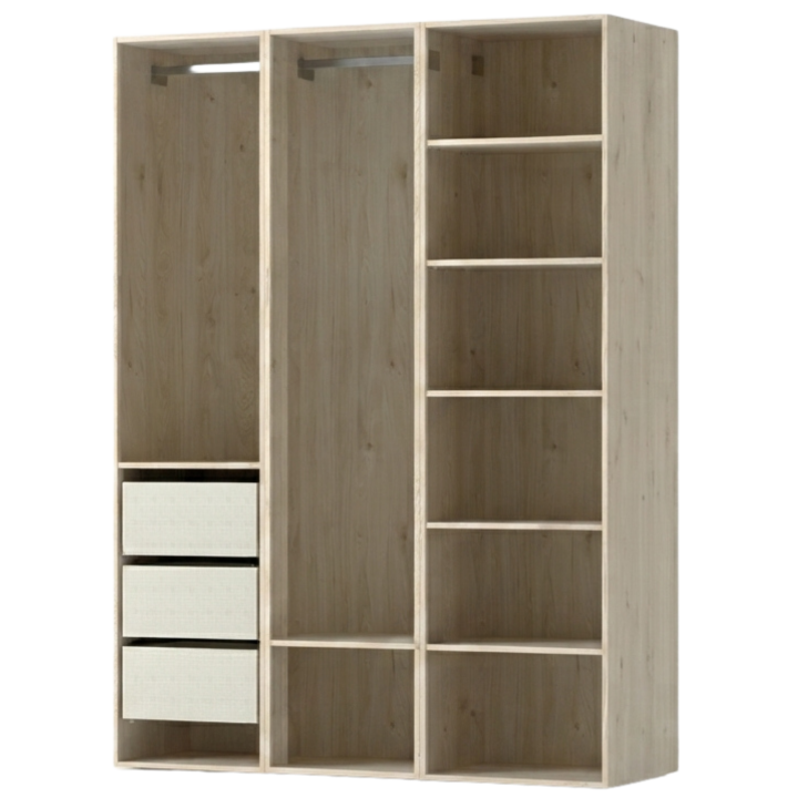 Dressing casa 150 cm Chêne hickory