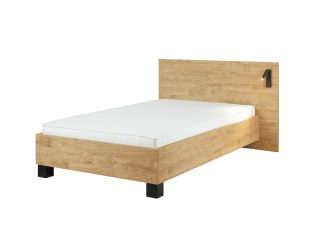 Lit 90x200 CLara golden oak