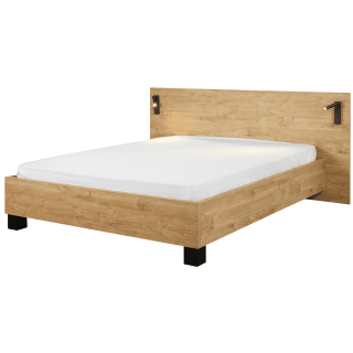Lit 140x200 Clara golden oak