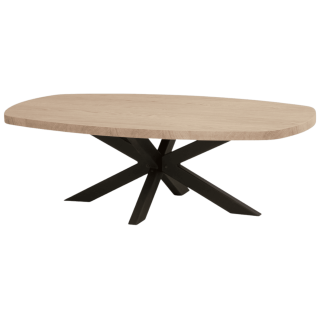 Table ovale 160 x 92 cm Lamulux Mango Costa 160