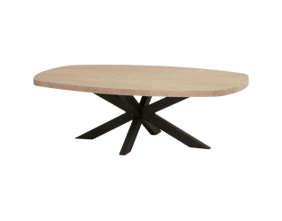 Costa - Table ovale 190 cm Lamulux mango