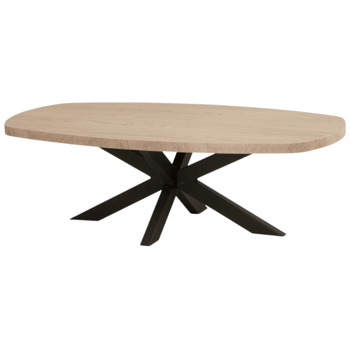 Costa - Table ovale 190 cm Lamulux mango