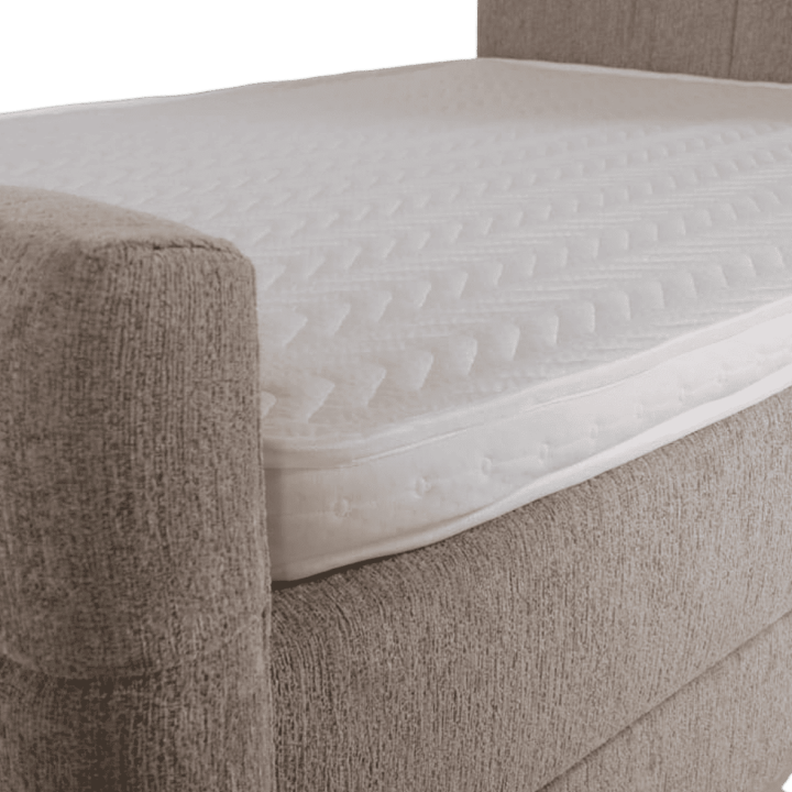 Lit Boxspring - 180 x 200 cm - Boston avec coffre