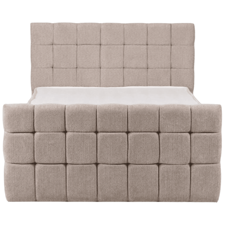 Lit Boxspring - 180 x 200 cm - Boston avec coffre