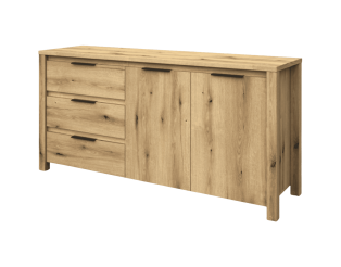 Dressoir Dr17 170 cm en décor chêne Bordo