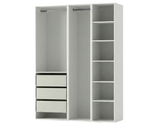 Dressing Casa 150 cm Blanc