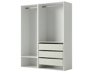 Dressing Casa 150 cm Blanc
