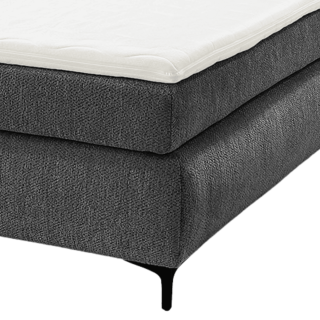 Lit Boxspring Gitta 180x200 cm Gris