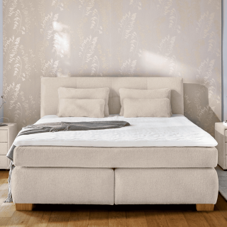 Lit Boxspring Ulla 180x200 cm Beige