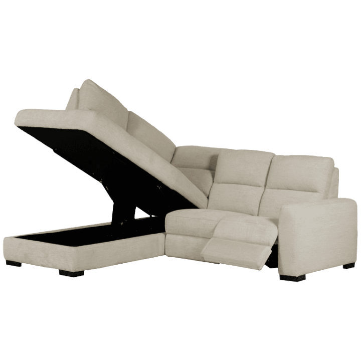 Salon d'angle gauche Maeve ivory