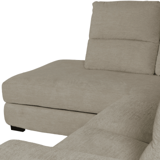 Salon d'angle gauche Maeve ivory