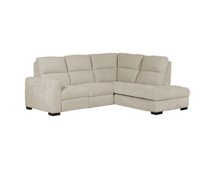 Salon d'angle droit Maeve Ivory