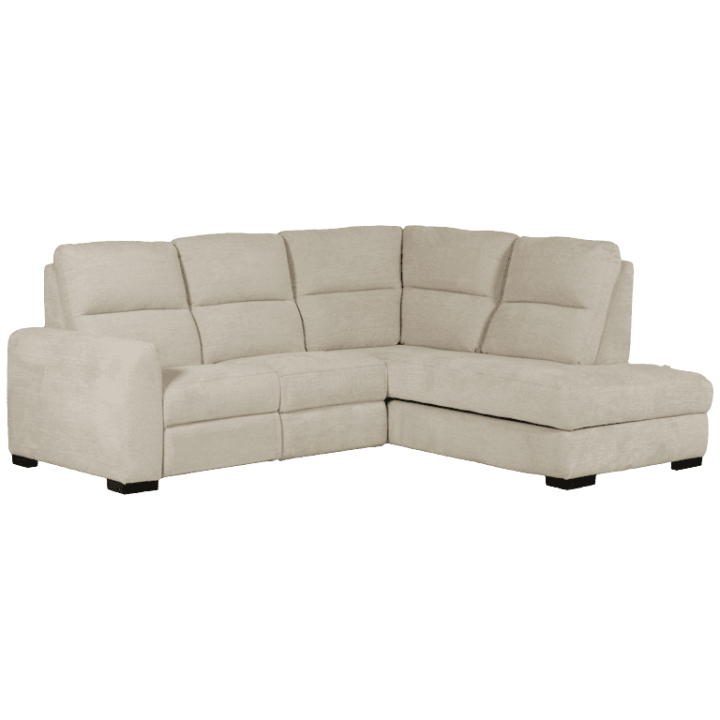 Salon d'angle droit Maeve Ivory