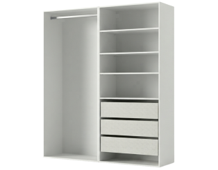 Dressing Casa 180 cm blanc