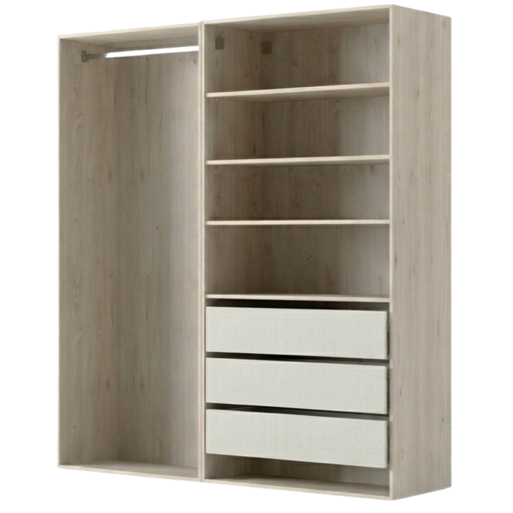 Dressing Casa 180 cm chêne hickory