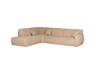 Salon d'angle Omaha beige