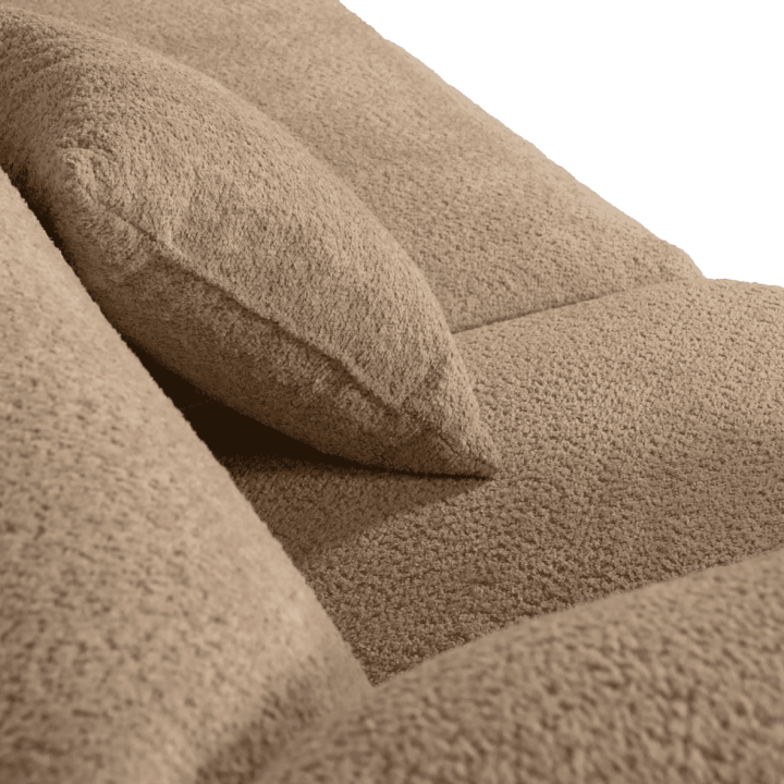 Salon d'angle Omaha beige