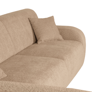 Salon d'angle Omaha beige