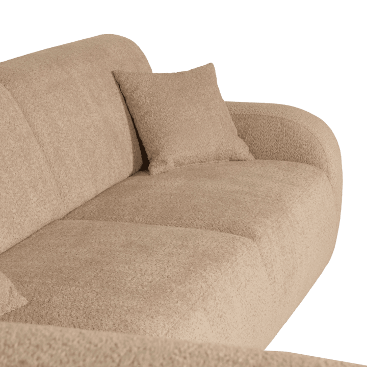 Salon d'angle Omaha beige