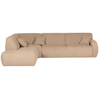 Salon d'angle Omaha beige