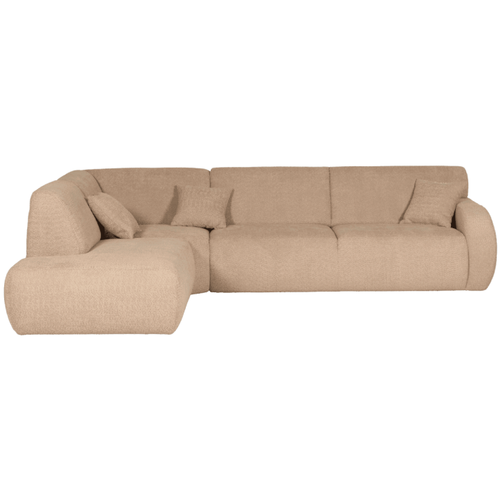 Salon d'angle Omaha beige
