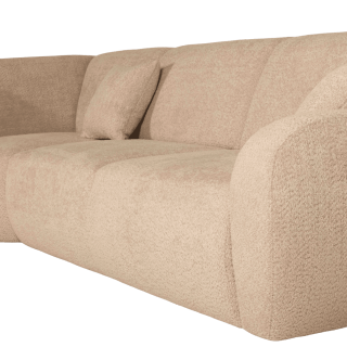 Salon d'angle Omaha beige