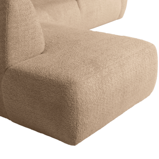 Salon d'angle Omaha beige