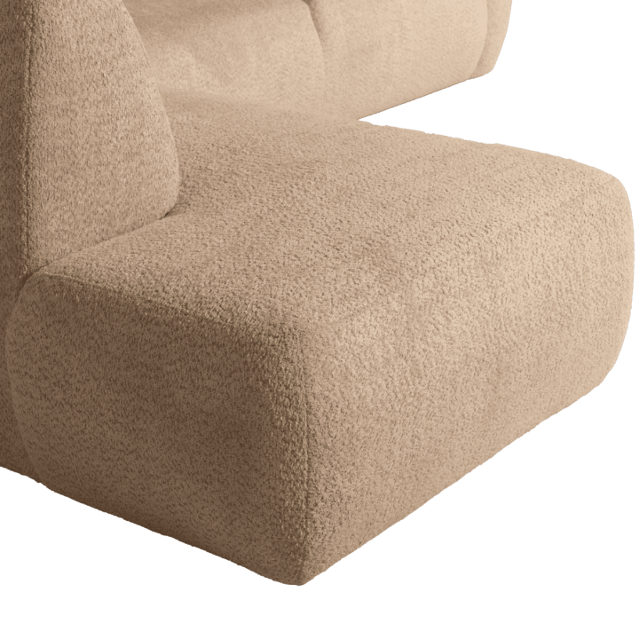 Salon d'angle Omaha beige