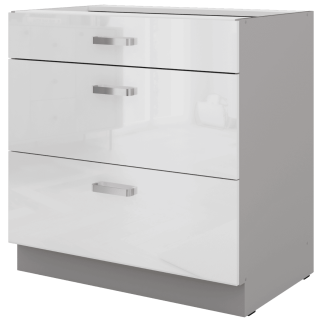 Bas 80 3T Bianka blanc