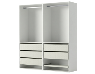 Dressing Casa 180 cm Blanc