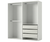 Dressing Casa 180 cm Blanc