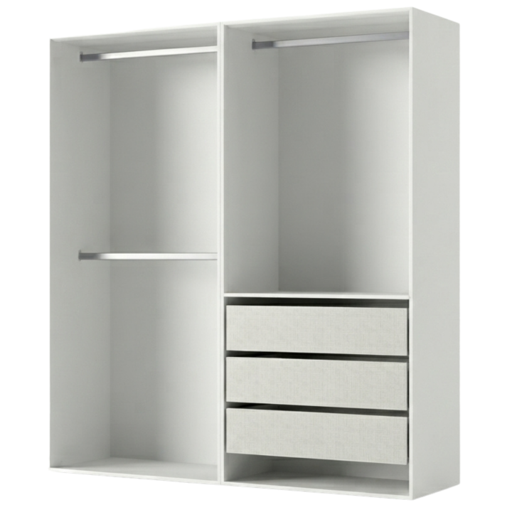 Dressing Casa 180 cm Blanc