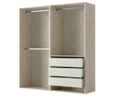 Dressing Casa 180 cm Chêne hickory