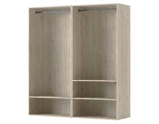 Dressing chêne hickory 180 cm